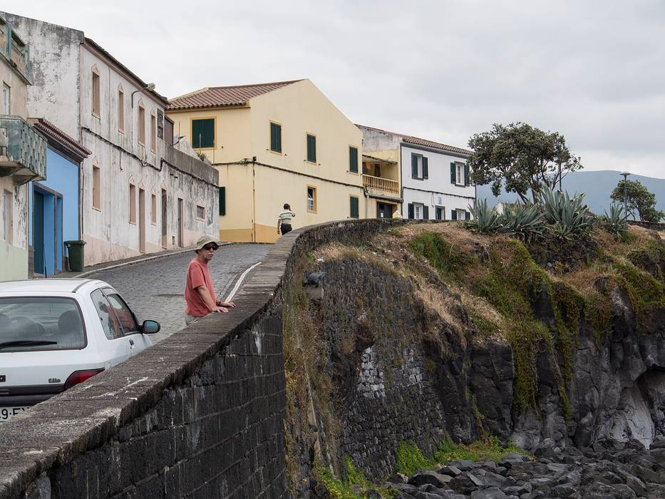 Ronnie on New Bedford Street.<br />July 12, 2013 - Lagoa, Sao Miguel, Azores, Portugal.