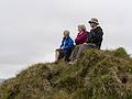 Baiba, Joyce, and Sati observing the proceedings.<br />July 12, 2013 - Pico do Fogo, Sao Miguel, Azores, Portugal.