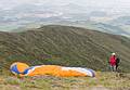 Melody all set to take off.<br />July 12, 2013 - Pico do Fogo, Sao Miguel, Azores, Portugal.