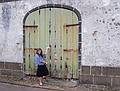 Miranda, decked out for dinner.<br />July 13, 2013 - Livramento, Sao Miguel, Azores, Portugal.