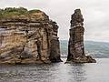 The Isle of Vila Franca.<br />July 15, 2013 - On whale watch boat out of Ponta Delgada, Sao Miguel, Azores, Portugal.