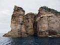 The Isle of Vila Franca.<br />July 15, 2013 - On whale watch boat out of Ponta Delgada, Sao Miguel, Azores, Portugal.