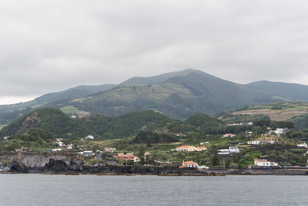Pico do Fogo?<br />July 15, 2013 - On whale watch boat out of Ponta Delgada, Sao Miguel, Azores, Portugal.