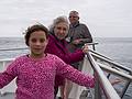 Miranda and Joyce.<br />July 15, 2013 - On whale watch boat out of Ponta Delgada, Sao Miguel, Azores, Portugal.