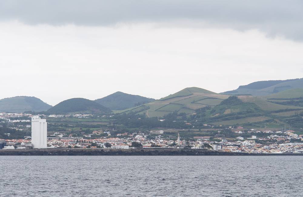 City of Lagoa.<br />July 15, 2013 - On whale watch boat out of Ponta Delgada, Sao Miguel, Azores, Portugal.
