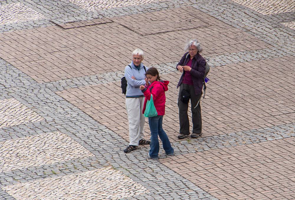 Baiba, Miranda, Joyce.<br />July 15, 2013 - Ponta Delgada, Sao Miguel, Azores, Portugal.