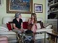 Joyce and Natalia, our exchange student of 23 years ago.<br />July 3, 2013 - At Salvador and Asuncion's in Madrid, Spain.