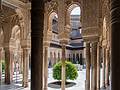 Patio de los Leones.<br />July 4, 2013 - At the Alhambra in Granada, Spain.