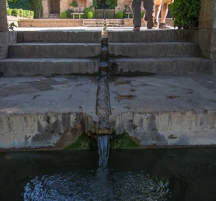 July 4, 2013 - At the Alhambra in Granada, Spain.