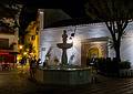Miranda, Paula, and Joyce at the fountain.<br />July 4, 2013 - Marbella, Malaga, Spain.
