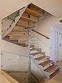 Staircase that Salvador designed and had build for his new (renovated) house.<br />July 5, 2013 - Marbella, Malaga, Spain.