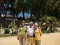 Asuncion, Salvador, and Joyce near their new house.<br />July 5, 2013 - Marbella, Malaga, Spain.