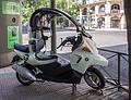 An interesting scooter by BMW.<br />July 7, 2013 - Madrid, Spain.