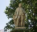 Jose Quer y Martinez (1695-1765)<br />Founder of the original botanical garden in Madrid.<br />July 7, 2013 - At the Real Jardin Botanico, Madrid, Spain.