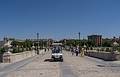 Asuncion and Salvador on the Puente de Toledo (now only a pedestrian bridge).<br />July 8, 2013 - Madrid Rio Park, Madrid, Spain.