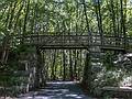 Bridge over Harriman Road for the Jay McLaren Memorial Trail, a rails to trails trail.<br />A tour of Merrimac for Matthew.<br />August 11, 2013 - Merrimac, Massachusetts.