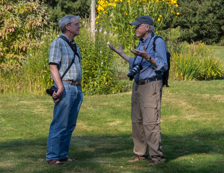 Lance and John.<br />August 16, 2013 - Maudslay State Park, Newburyport, Massachusetts.