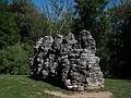 Ursula von Rydingsvard: 'ence pence', cedar and graphite.<br />August 24, 2013 - DeCordova Museum, Lincoln, Massachusetts.