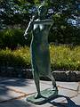 Marianna Pineda: 'Eve Celebrant', cast bronze.<br />August 24, 2013 - DeCordova Museum, Lincoln, Massachusetts.