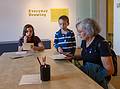 Miranda, Matthew, Joyce.<br />August 24, 2013 - DeCordova Museum, Lincoln, Massachusetts.
