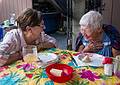 Ana and Marie.<br />August 25, 2013 - At Marie's in Lawrence, Massachusetts.