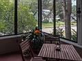 Our screened in porch, after Joyce added some touches.Sept. 1, 2013 - Merrimac, Massachusetts