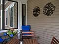 Our screened in porch, after Joyce added some touches.Sept. 1, 2013 - Merrimac, Massachusetts