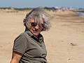 Windblown Joyce.<br />Sept. 4, 2013 - Parker River National Wildlife Refuge, Plum Island, Massachusetts.