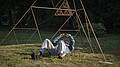 Egils lying down on the job.<br />Sept. 8, 2013 - Maudslay State Park, Newburyport, Massachusetts.
