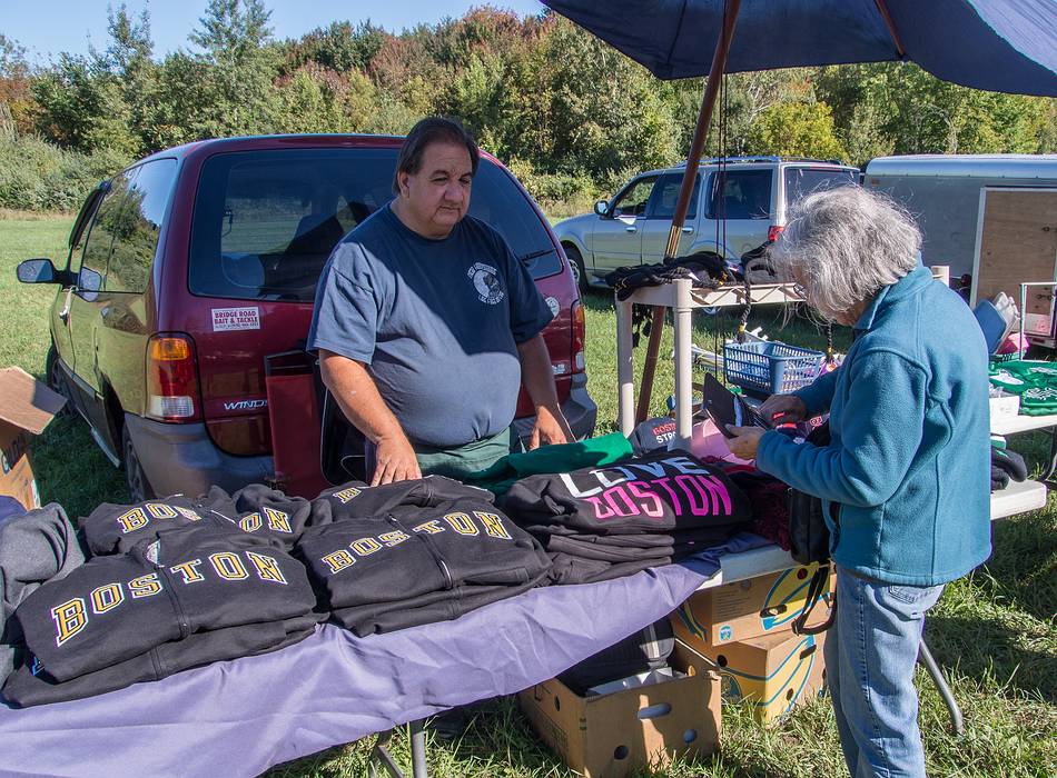Joyce.<br />Lions Club flee market.<br />Sep. 28, 2013 - Merrimac, Massachusetts.