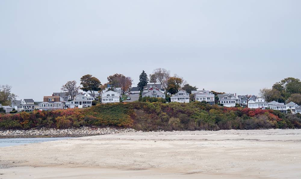 Little Neck across Plum Island Sound (200 mm shot).<br />Oct. 23, 2013 - Sandy Point State Reservation, Plum Island, Massachusetts.
