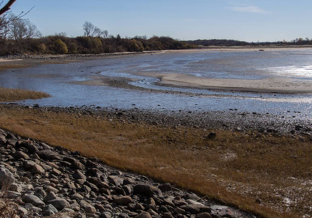 A photo shoot with the Photographic Society of the Parker River National Wildlife Refuge.<br />Visiting the last privately used property on the Refuge on Stage Island.<br />Nov. 9, 2013 - Parker River National Wildlife Refuge, Plum Island, Massachusetts.