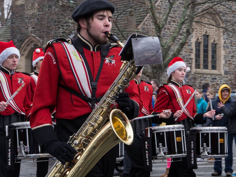 Dec. 1, 2013 - Santa Parade, Merrimac, Massachusetts.