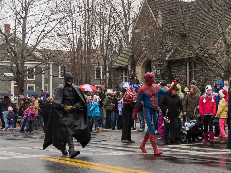 Dec. 1, 2013 - Santa Parade, Merrimac, Massachusetts.