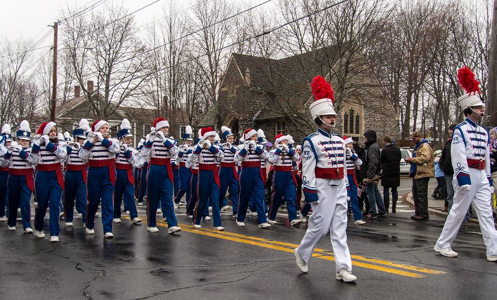 Dec. 1, 2013 - Santa Parade, Merrimac, Massachusetts.