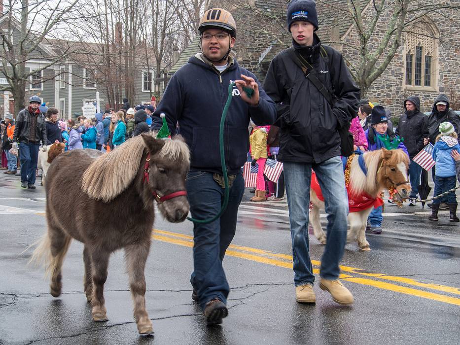 Dec. 1, 2013 - Santa Parade, Merrimac, Massachusetts.