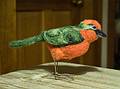 Bird made by Nancy.<br />Dec. 24, 2013 - Merrimac, Massachusetts.