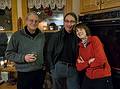 Lance, Oscar, and Leslie.<br />Party for a few friends and neighbors.<br />Dec. 29, 2013 - Merrimac, Massachusetts.