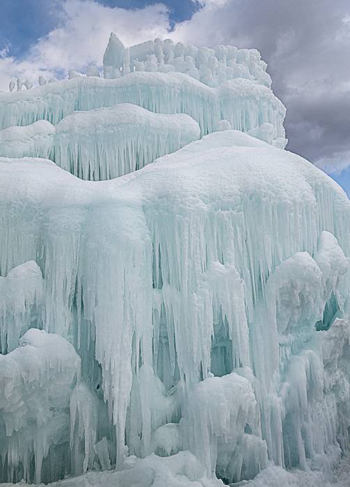 Ice Castle at Loon Mountain.<br />Feb. 22, 2014 - Lincoln, New Hampshire.