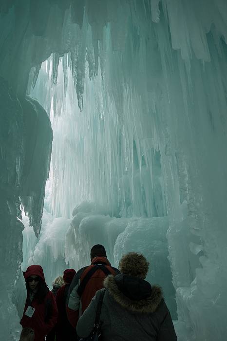 Ice Castle at Loon Mountain.<br />Feb. 22, 2014 - Lincoln, New Hampshire.