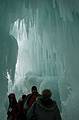 Ice Castle at Loon Mountain.<br />Feb. 22, 2014 - Lincoln, New Hampshire.