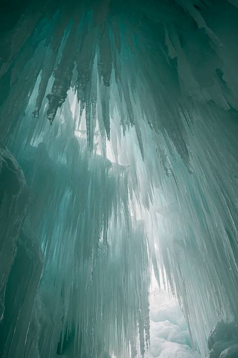 Ice Castle at Loon Mountain.<br />Feb. 22, 2014 - Lincoln, New Hampshire.