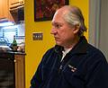 Tom.<br />Celebrating Tom's birthday.<br />March 12, 2014 - At Paul and Norma's in Tewksbury, Massachusetts.