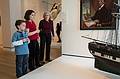 Matthew, Miranda, and Joyce.<br />March 14, 2014 - Peabody Essex Museum, Salem, Massachusetts.