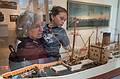 Joyce and Matthew, who was fascinated by the model ships.<br />March 14, 2014 - Peabody Essex Museum, Salem, Massachusetts.