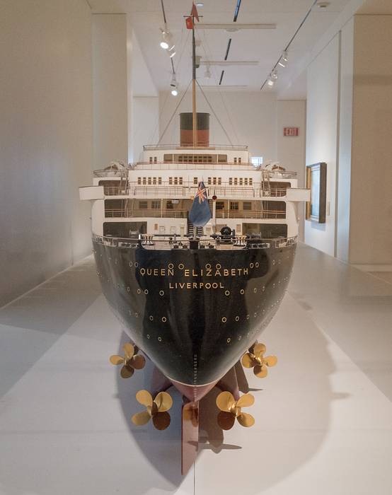 The Queen Elizabeth.<br />March 14, 2014 - Peabody Essex Museum, Salem, Massachusetts.