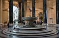 Fountain under West Building dome.<br />March 28, 2014 - National Gallery of Art in Washington, DC.