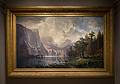 Albert Bierstadt, 'Among the Sierra Nevada Mountains, California', 1863.<br />March 28, 2014 - National Portrait Gallery, Washington, DC.