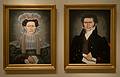 Erastus Salisbury Field,<br />Lady of Squire Williams House, about 1829,<br />Gentleman of Squire Williams House, about 1829.<br />March 28, 2014 - National Portrait Gallery, Washington, DC.