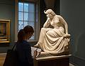 William Wetmore Story, 'The libyan Sibyl', carved 1868, marble.<br />March 28, 2014 - National Portrait Gallery, Washington, DC.